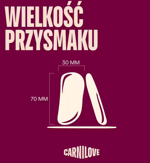 Carnilove Dog Jerky Beef Fillet - wołowina filet 100g