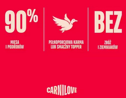 Carnilove Cat Duck - kaczka w sosie saszetka 85g