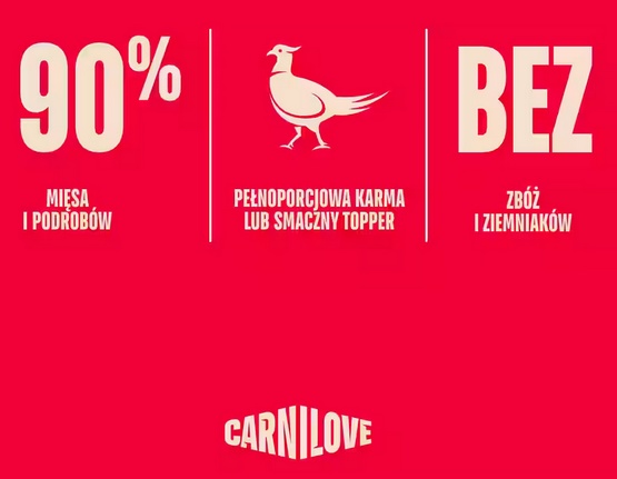 Carnilove Cat Pheasant - bażant w sosie saszetka 85g