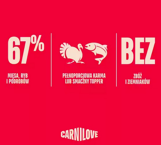 Carnilove Dog Turkey & Salmon Puppy - łosoś i indyk puszka 400g