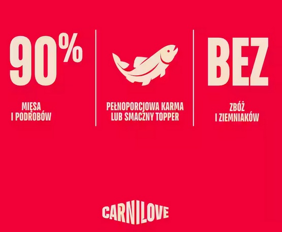 Carnilove Cat Trout - pstrąg w sosie saszetka 85g