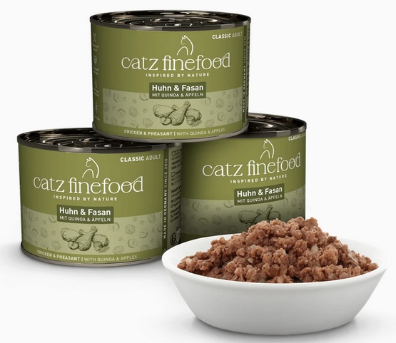 Catz Finefood Classic Kurczak i Bażant (N.15) puszka 200g