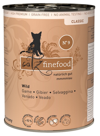 Catz Finefood Classic Dziczyzna (N.09) puszka 400g