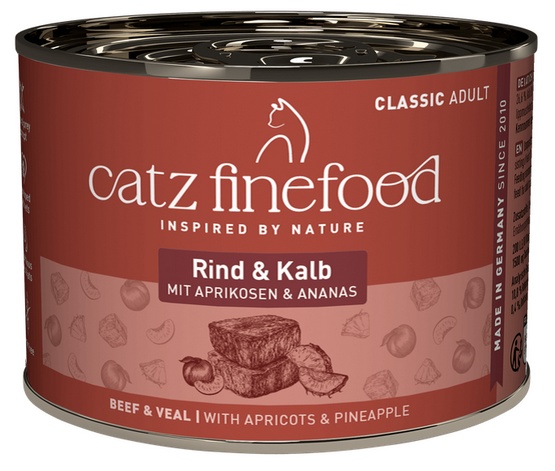 Catz Finefood Classic Wołowina i cielęcina (N.07) puszka 200g