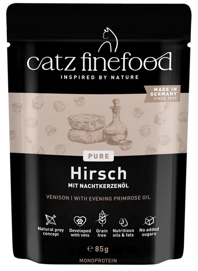Catz Finefood Pure Jeleń (Purrr N.121) saszetka 85g
