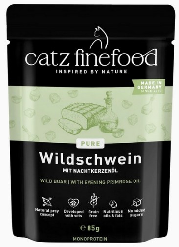 Catz Finefood Pure Dzik (Purrrr N.109) saszetka 85g