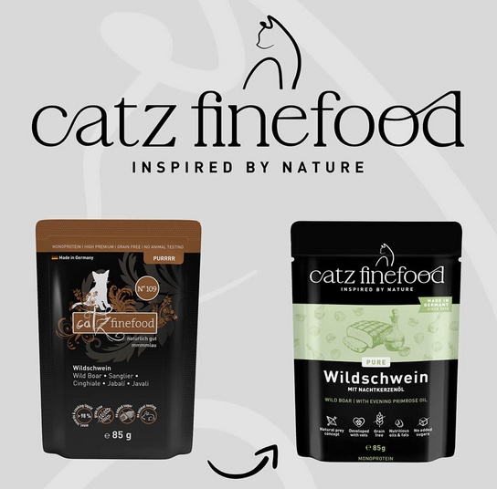 Catz Finefood Pure Dzik (Purrrr N.109) saszetka 85g