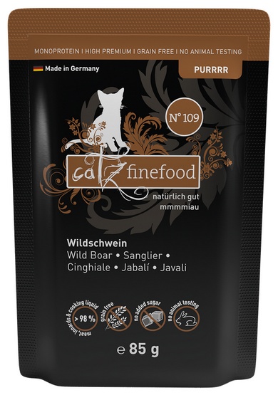 Catz Finefood Pure Dzik (Purrrr N.109) saszetka 85g
