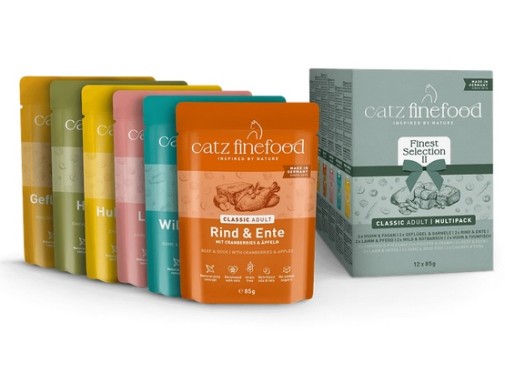 Catz Finefood Classic Finest Selection II saszetki multipack 12x85g