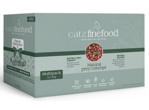 Catz Finefood Classic Finest Selection II saszetki multipack 12x85g