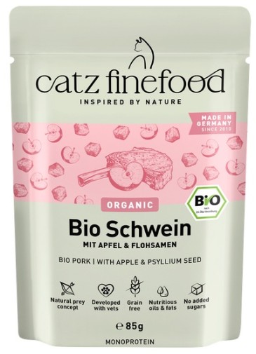 Catz Finefood Organic Bio Wieprzowina (N.509) saszetka 85g