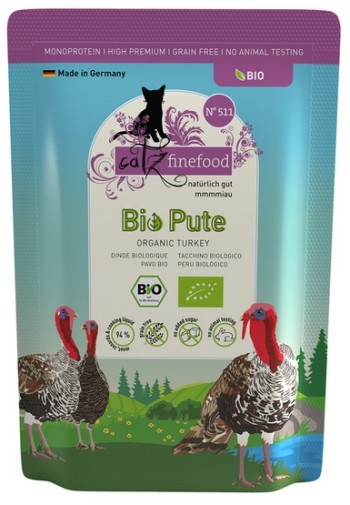 Catz Finefood Organic Bio Indyk (N.511) saszetka 85g