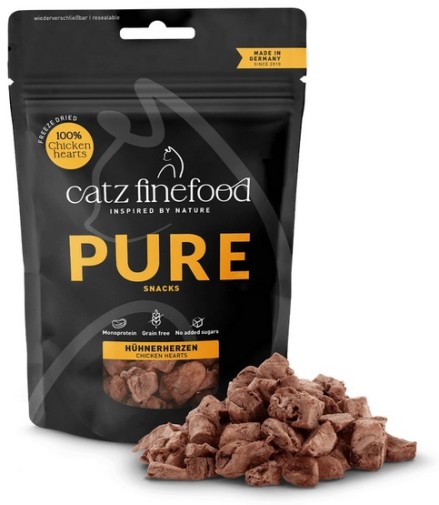 Catz Finefood Pure (Purrrrly N.103) Serca kurczaka 35g