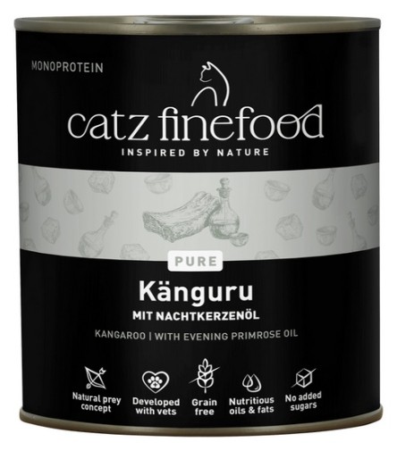 Catz Finefood Pure Kangur (Purrrr N.107) puszka 800g