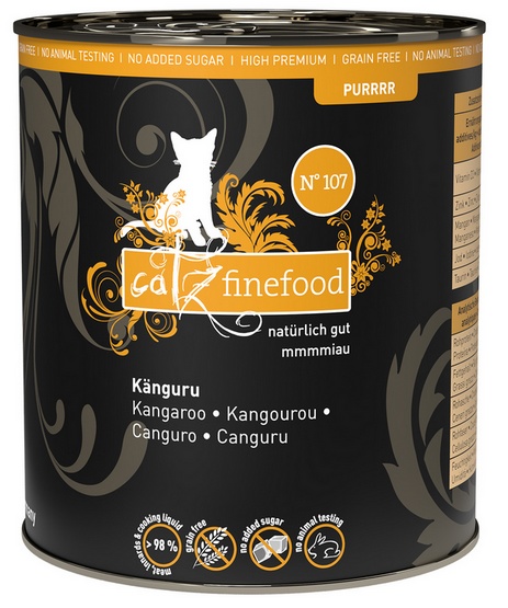 Catz Finefood Pure Kangur (Purrrr N.107) puszka 800g