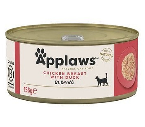 Applaws puszka dla kota Kurczak i Kaczka 156g