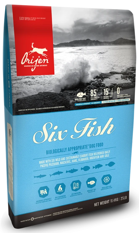 Orijen Six Fish Dog 11,4kg
