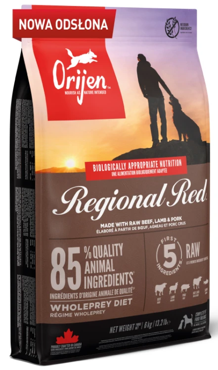 Orijen Regional Red Dog 6kg