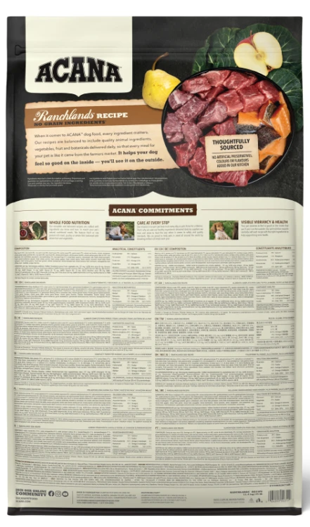 Acana Regionals Ranchlands Dog 11,4kg
