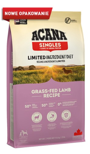 Acana Singles Grass-Fed Lamb 11,4kg