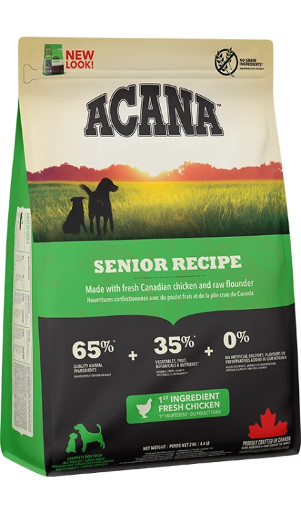 ACANA Senior Dog Dla Psów Starszych Potrzeba 2 Kg