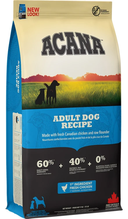 Acana Heritage Adult Dog 17kg