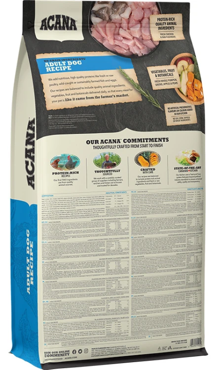 Acana Heritage Adult Dog 17kg
