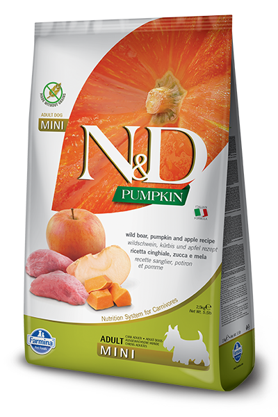 Farmina N&D Pumpkin Grain Free Canine Adult Mini Boar&Apple 800g