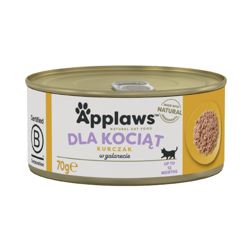 APPLAWS Kitten Chicken In Jelly Tin 70g
