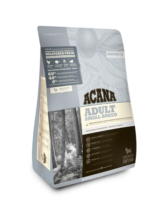 Acana Heirtage Adult Small Breed 2kg