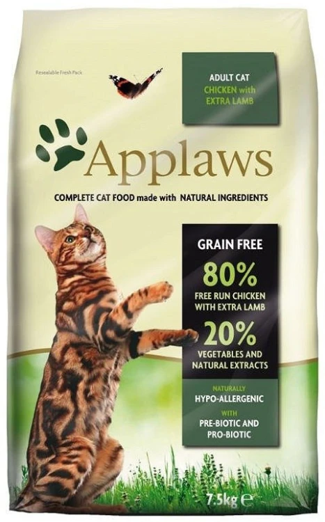 APPLAWS Complete Dry Adult Chicken With Lamb 7.5kg