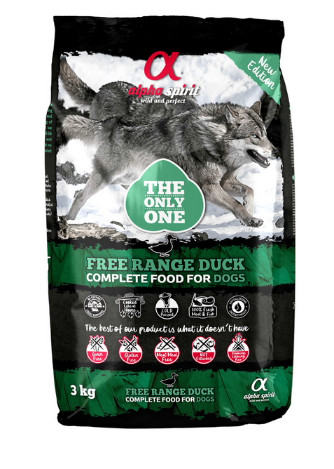 Alpha Spirit Free Range Duck 3kg