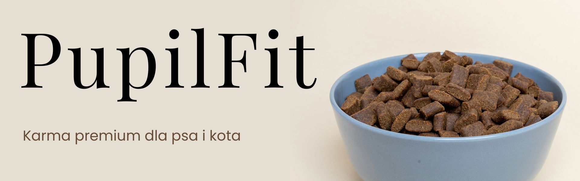 Miska z suchą karmą premium dla psa i kota — PupilFit